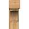 Ekena Millwork Imperial Block Rough Sawn Bracket w/ Offset Brace, Western Red Cedar, 8"W x 22"D x 22"H BKT0806X22X22IMP05RWR - alternate 2